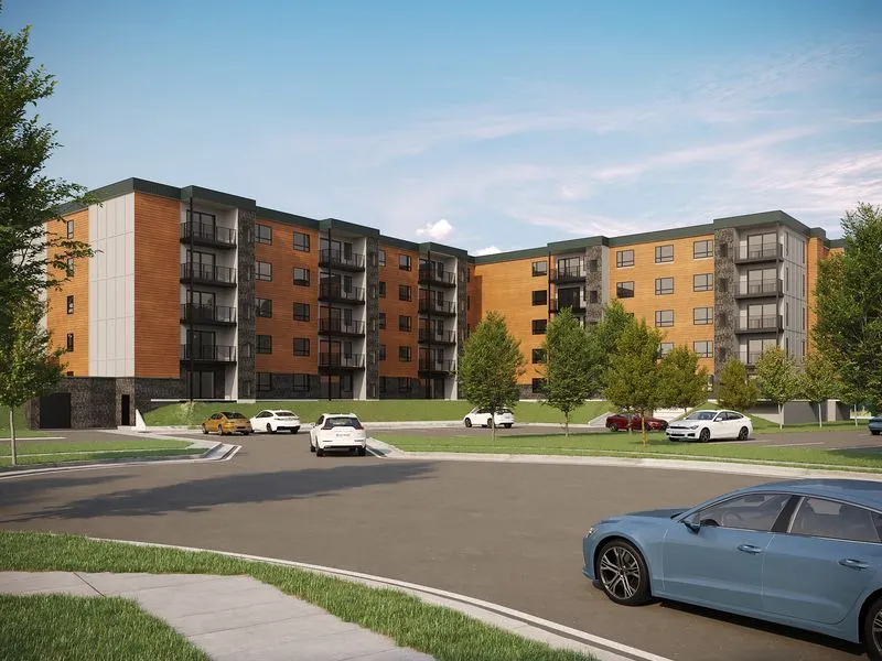 Brad G Apartment Complex — multi-family 3D rendering