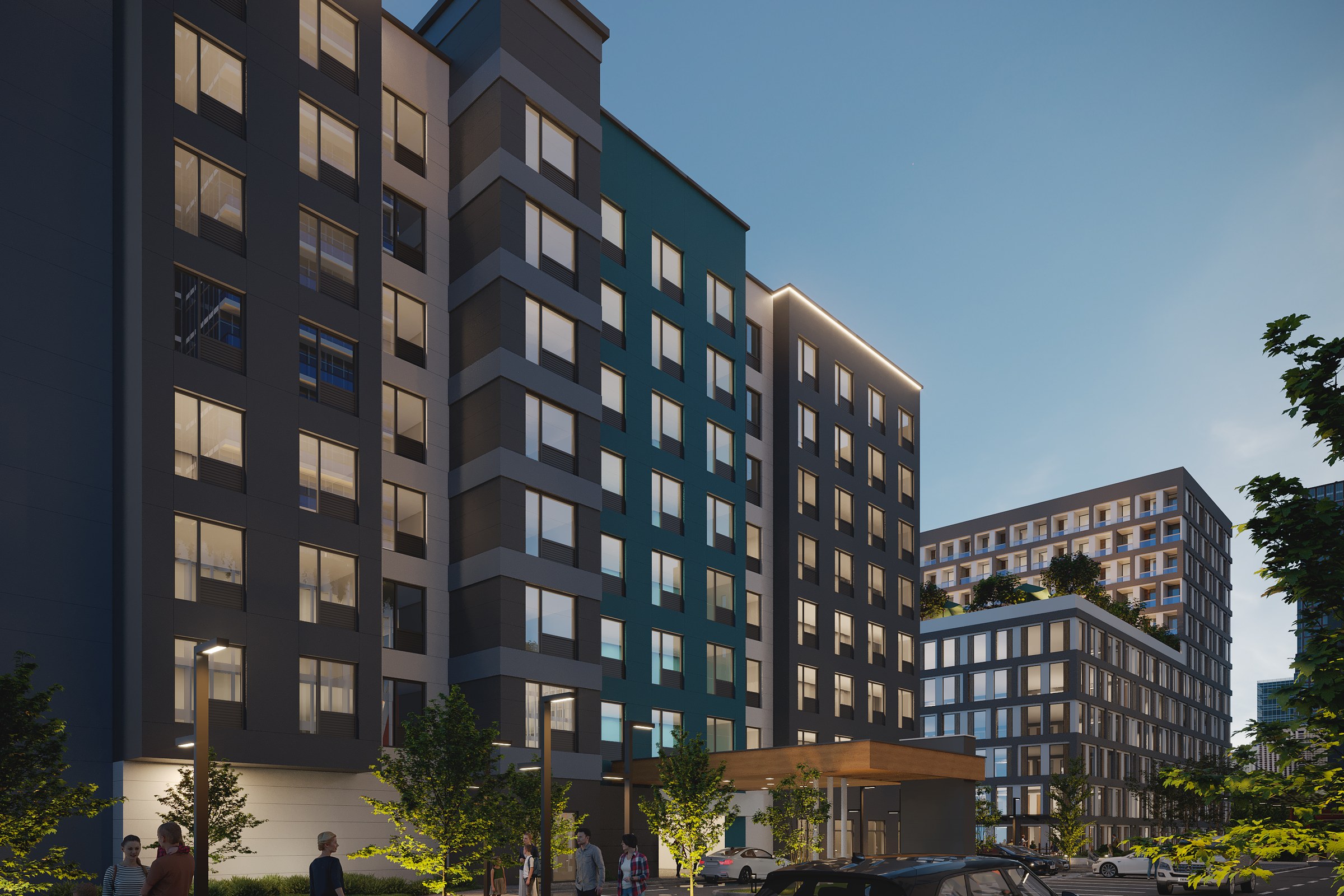 Cam05 Urban Apartment Tower