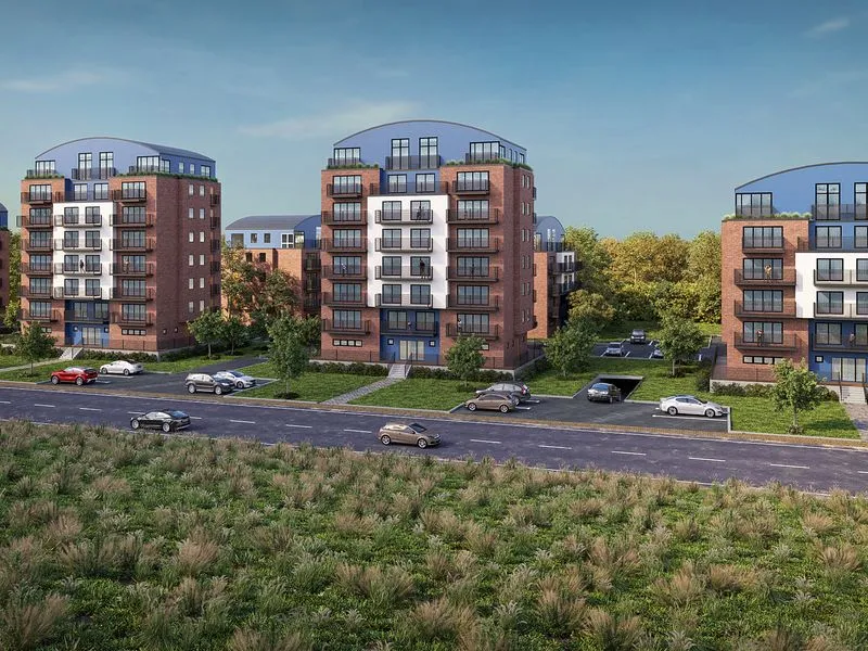 Deichstrasse Duisburg Laar — multi-family 3D rendering