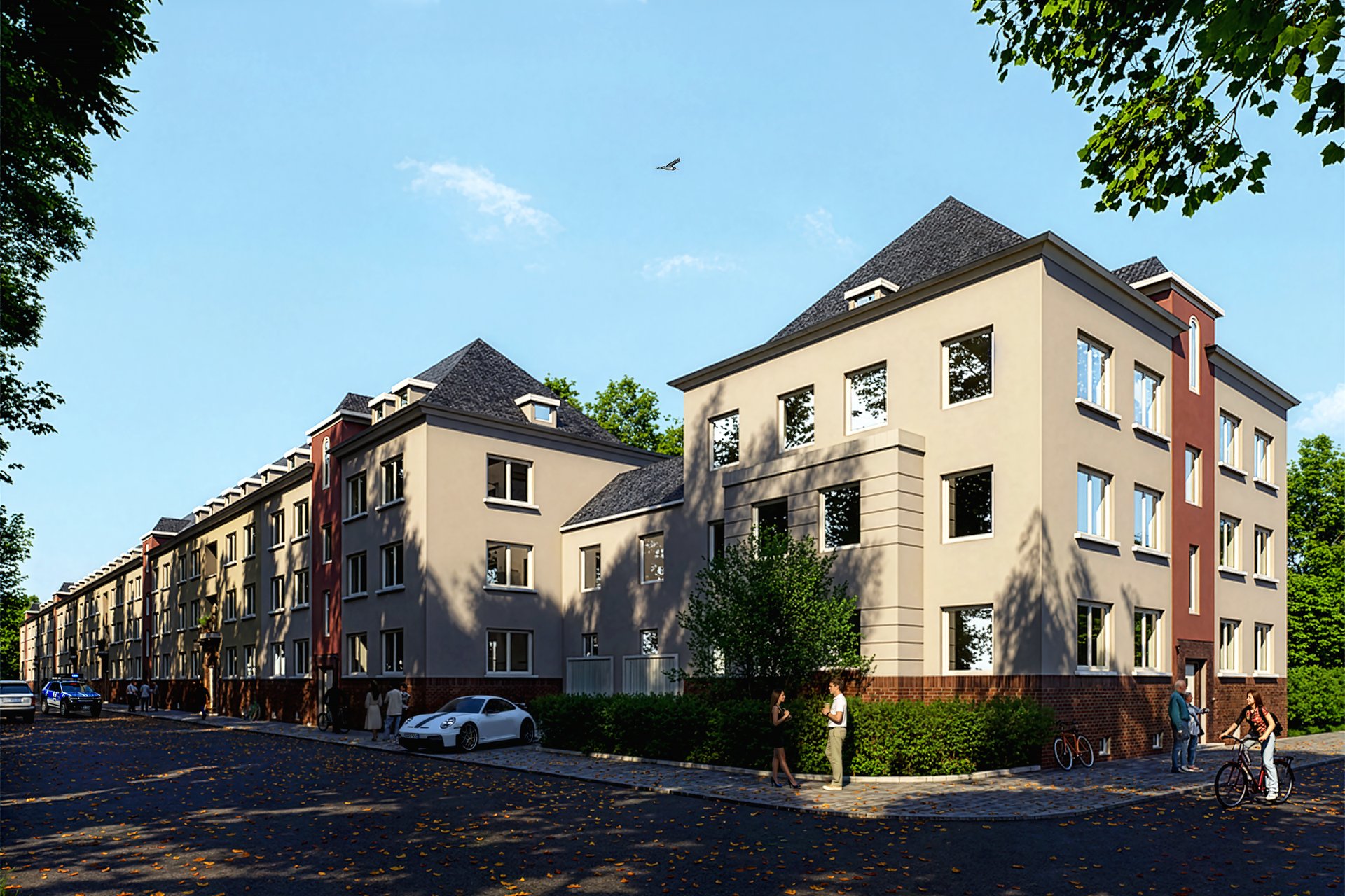 European Row Apartments 3series — image 1