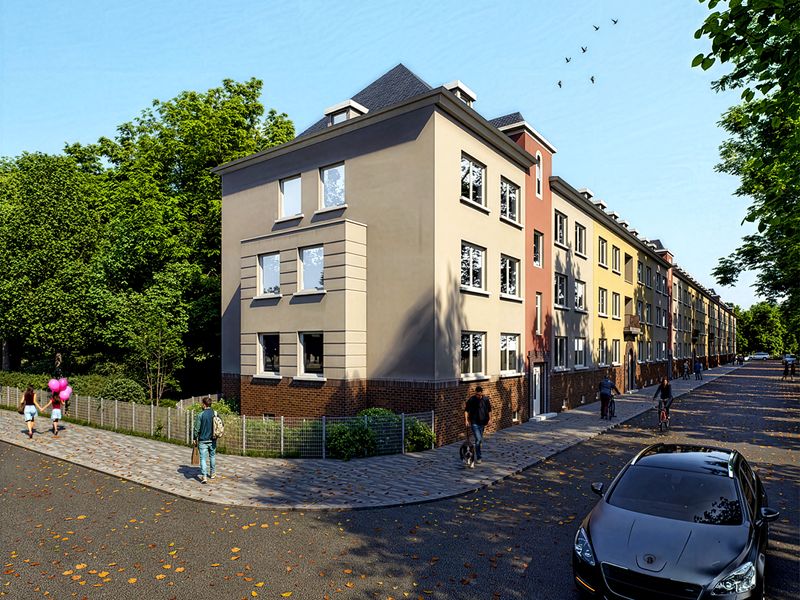 European Row Apartments 3series