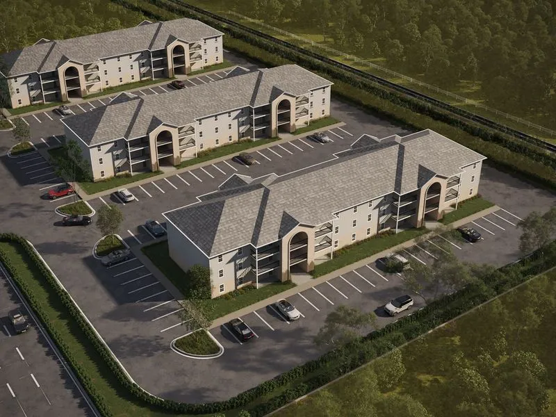 Harbour Apartment Ruger — multi-family 3D rendering