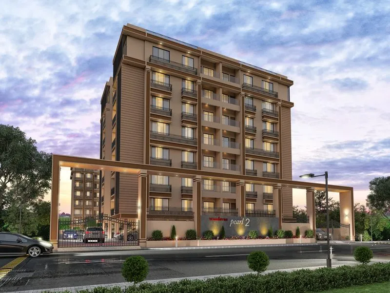 Pearl 2 Apartment Tower — multi-family 3D rendering