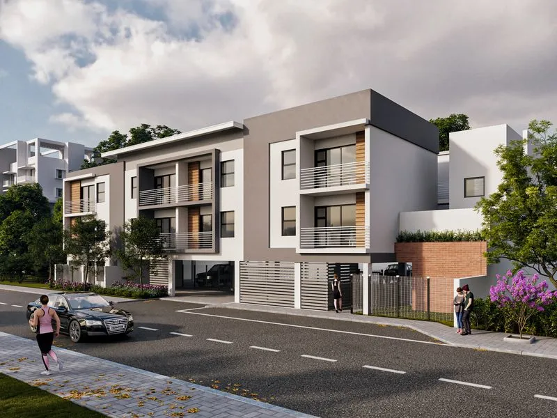 Peter Belleville Townhouse — multi-family 3D rendering