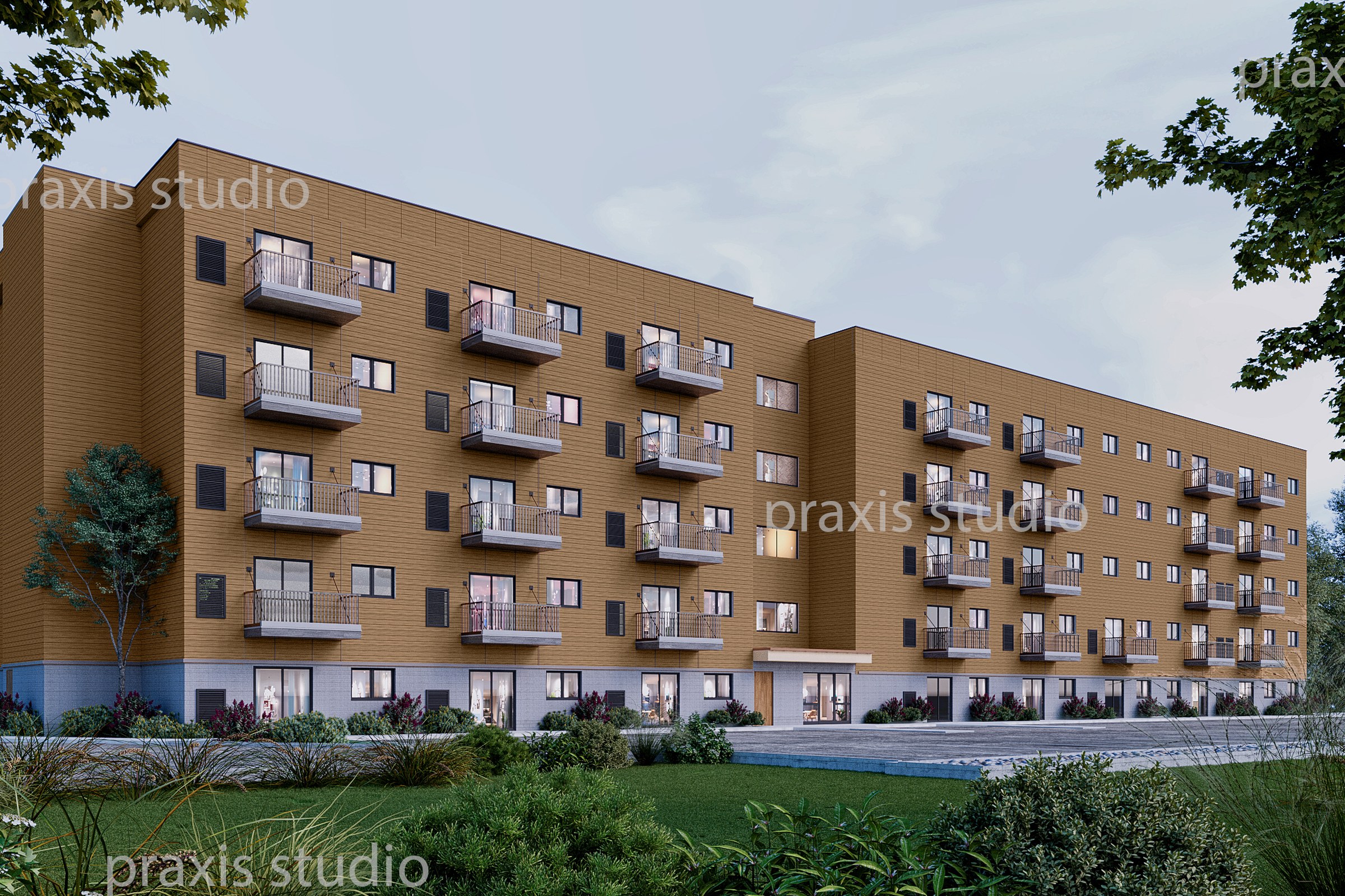 Praxis Studio Apartment Building