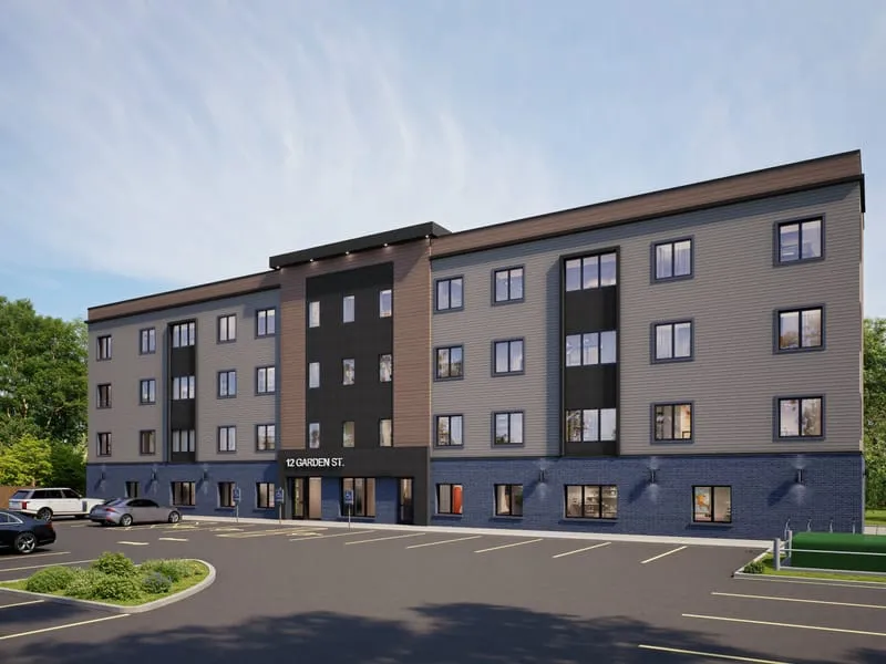 Multi-Family Residential Exteriors 2653 — multi-family 3D rendering