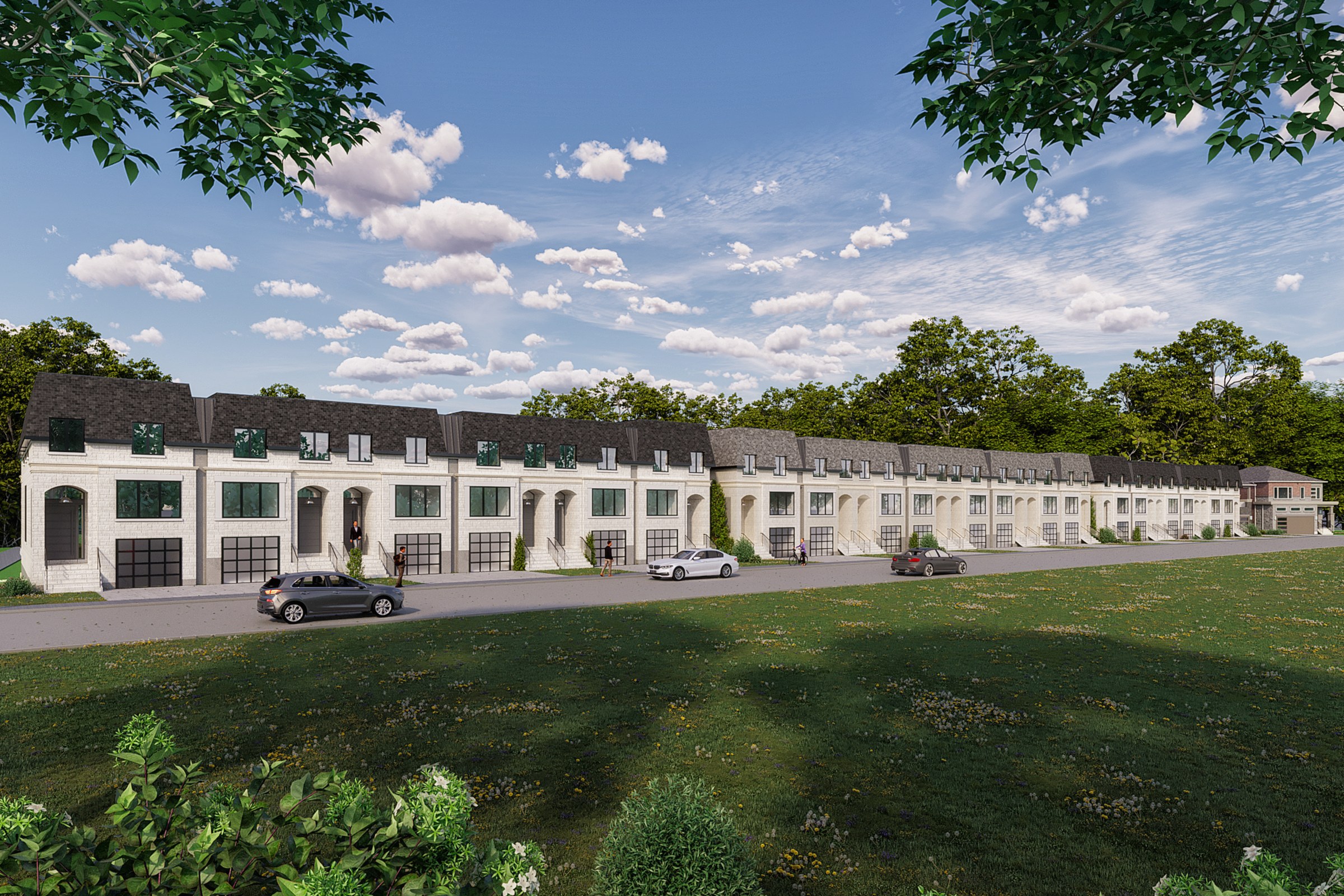 View 20 Neoclassical Townhouses