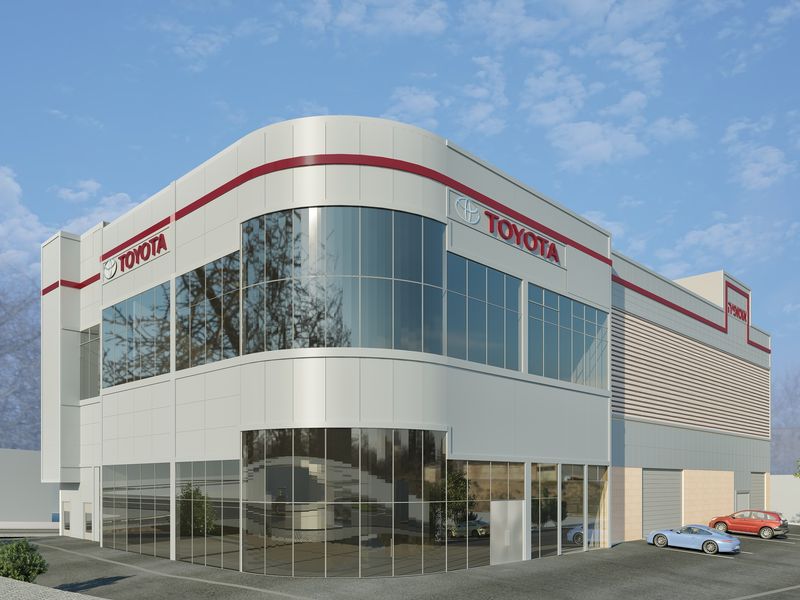 Toyota Dealership Showroom