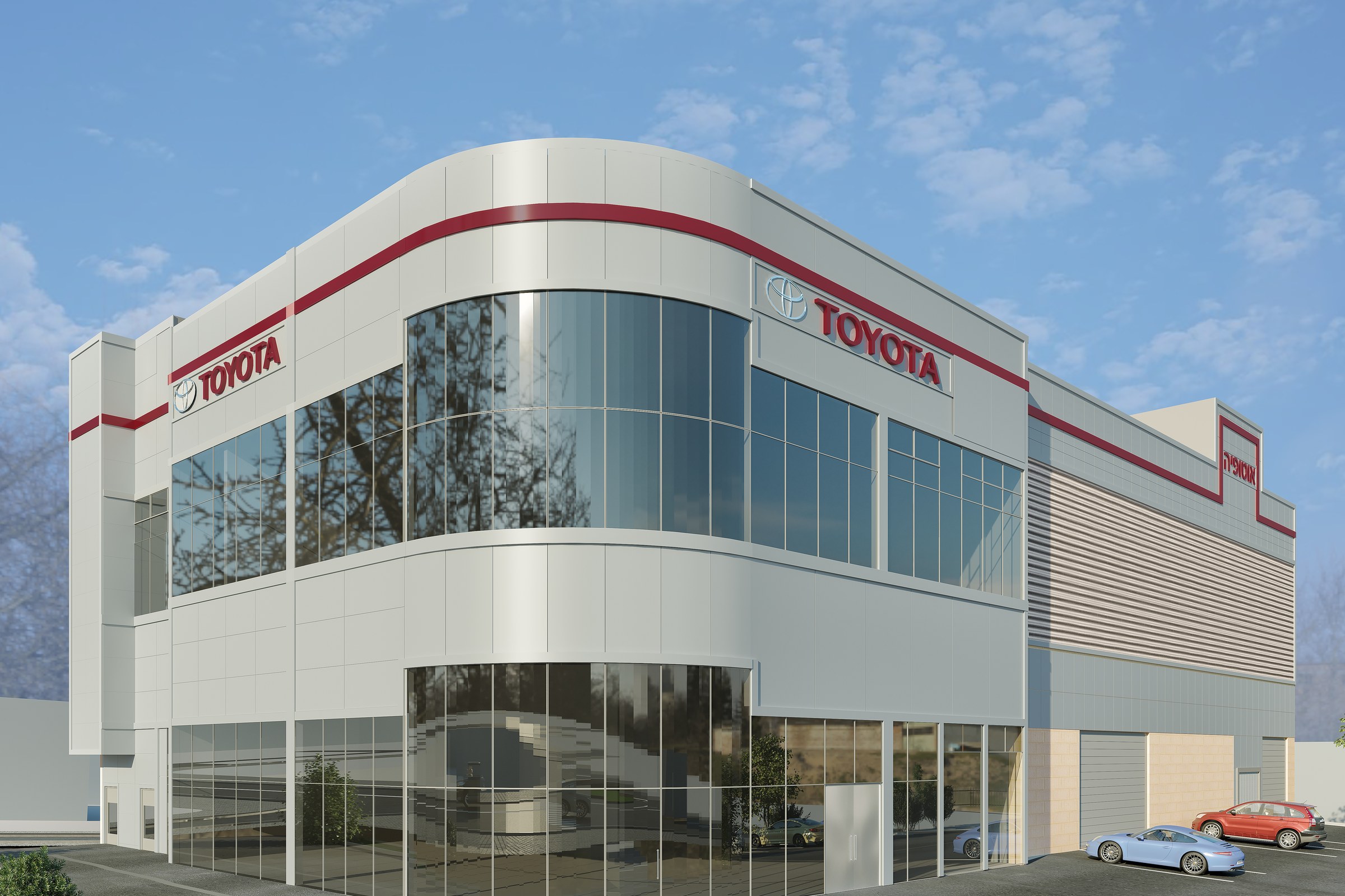 Toyota Dealership Showroom