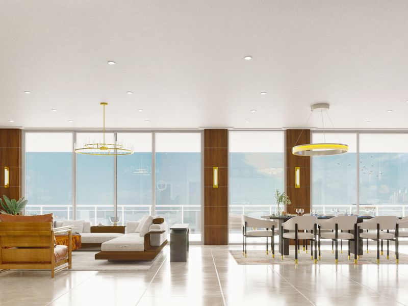 Luxury Penthouse Family Room