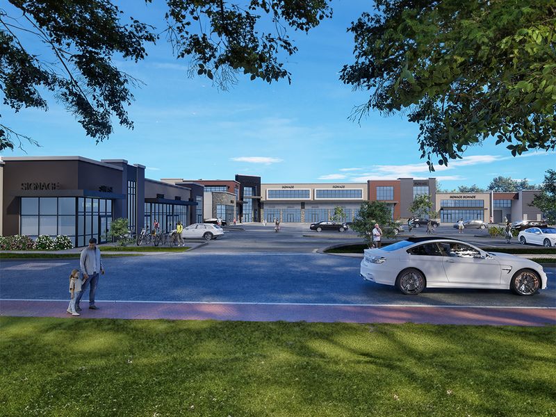 Contemporary Retail Plaza