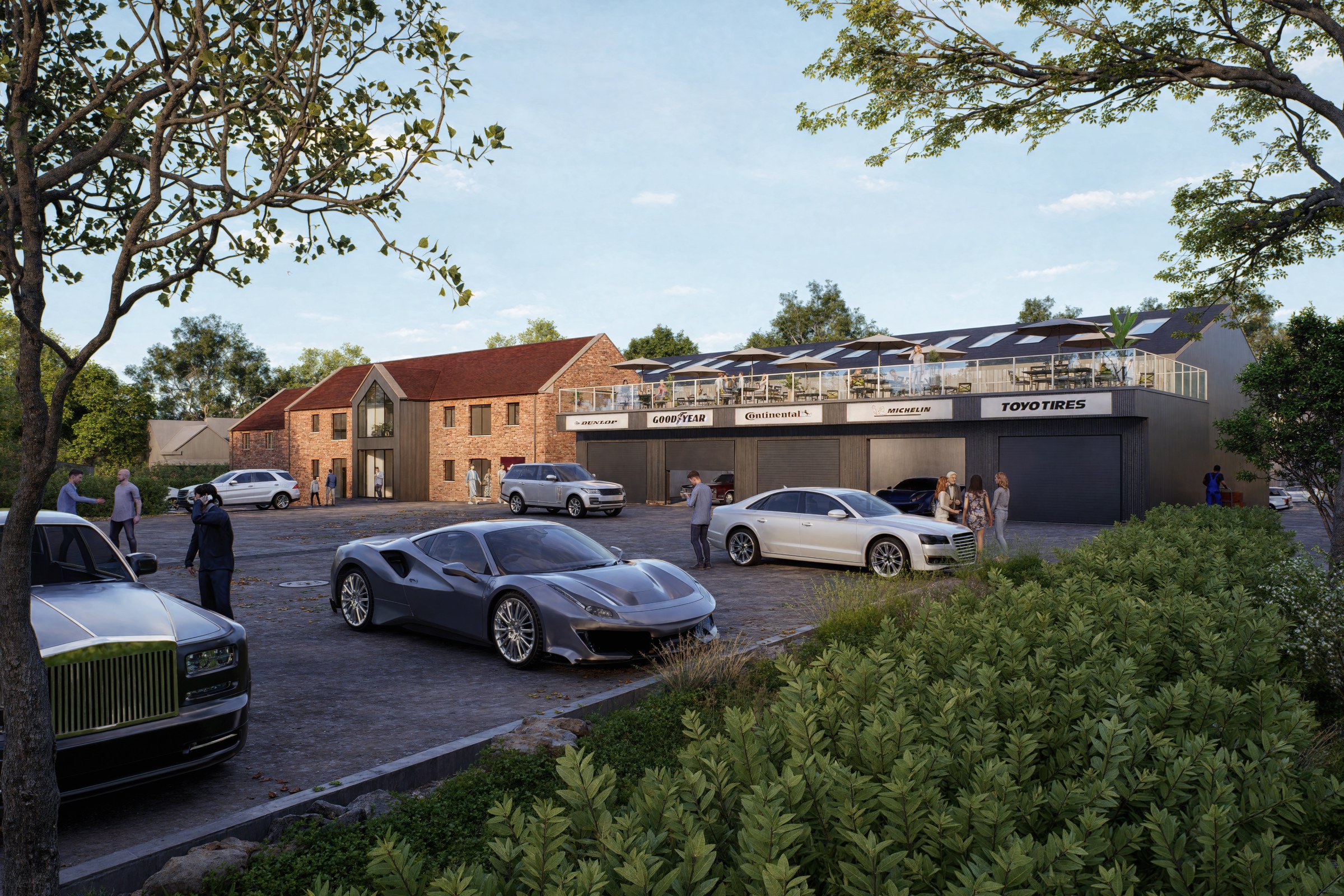 Luxury Auto Retail Center