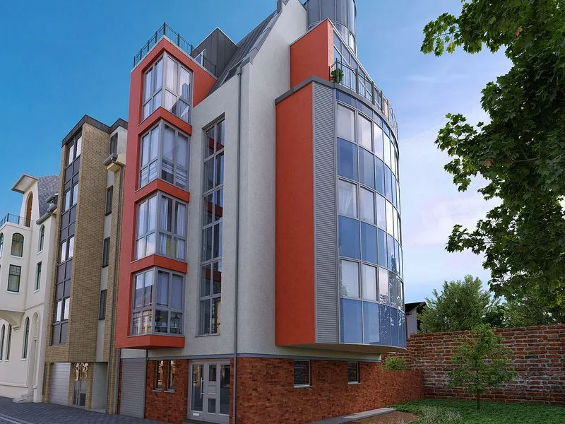 Springwall 17 Duisburg — retail 3D rendering