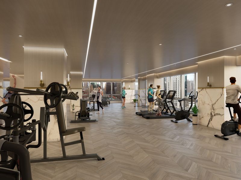 Luxury Highrise Gym