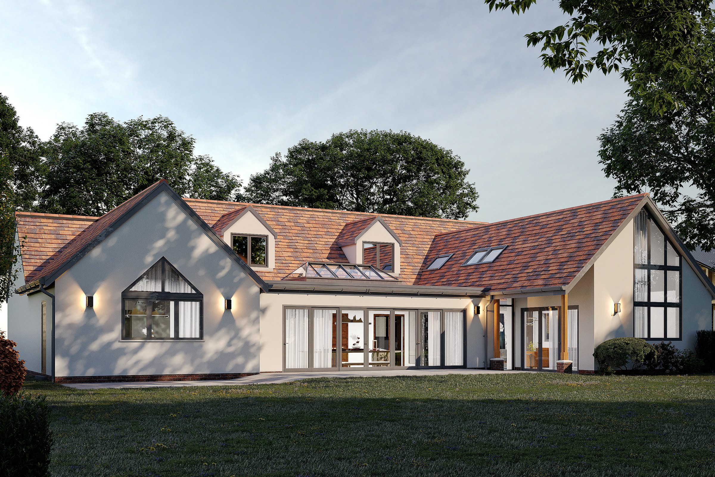 Lewis Traditional Rear