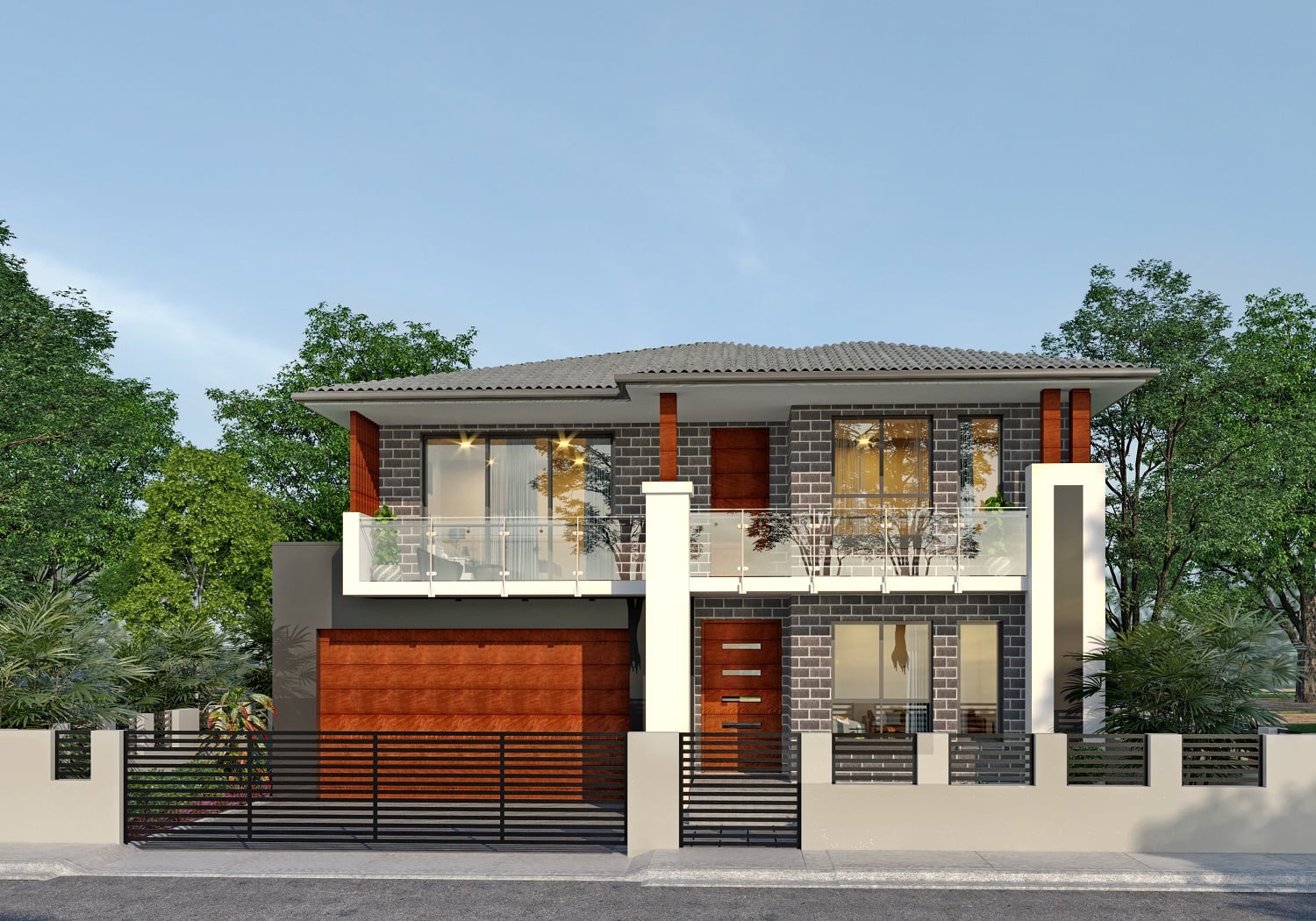Small House Exterior 3D Architectural Visualization